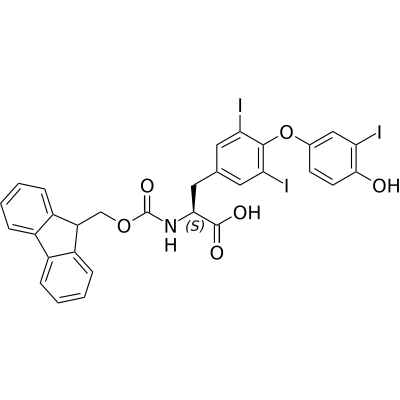 (S)-2-((((9H-fluoren-9-yl)methoxy)carbonyl)amino)-3-(4-(4-hydroxy-3-iodophenoxy)-3,5-diiodophenyl)propanoic acid - WuXi TIDES