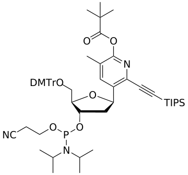 2-OPiv-3-Me-6-TIPSEthynyl-5-(1'-DNA)-Py amidite  - WuXi TIDES