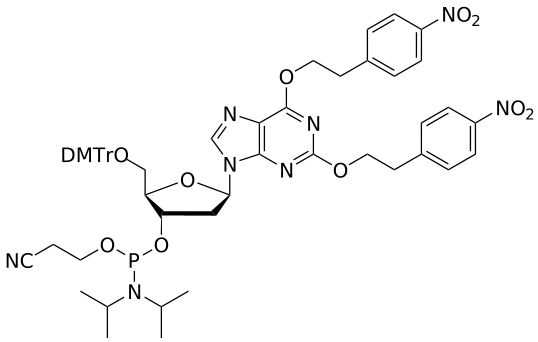 DNA 2-oxo(NPE)-G(O6-NPE) amidite - WuXi TIDES
