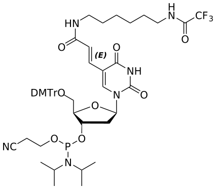 DNA 5-(E)-acrylamide-C6-amine(TFA)-U amidite - WuXi TIDES