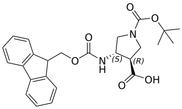 (3R,4S)-1-BOC-4-FMOC-AMINO-3-PYRROLIDINECARBOXYLIC ACID - WuXi TIDES