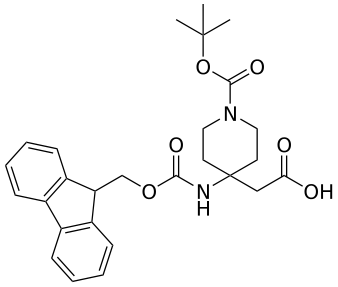 1-Boc-4-(Fmoc-amino)-4-piperidineacetic acid - WuXi TIDES