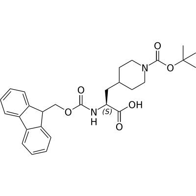 (2S)-3-{1-[(tert-butoxy)carbonyl]piperidin-4-yl}-2-({[(9H-fluoren-9-yl)methoxy]carbonyl}amino)propanoic acid - WuXi TIDES