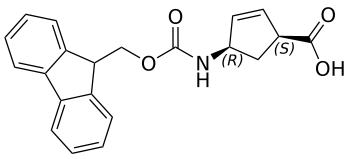 (1S,4R)-4-((((9H-fluoren-9-yl)methoxy)carbonyl)amino)cyclopent-2-enecarboxylic acid - WuXi TIDES