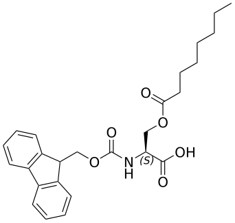 Fmoc-L-Serine(n-Octanoyl)-OH - WuXi TIDES