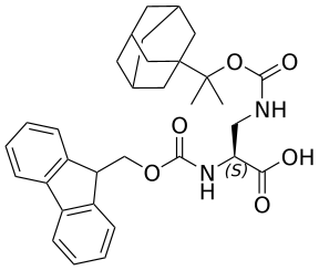 (S)-2-((((9H-fluoren-9-yl)methoxy)carbonyl)amino)-3-((((2-(adamantan-1-yl)propan-2-yl)oxy)carbonyl)amino)propanoic acid - WuXi TIDES