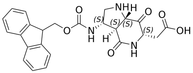 Fmoc-(2S,6S,9S)-6-amino-2-carboxymethyl-3,8-diazabicyclo-[4,3,0]-nonane-1,4-dione - WuXi TIDES