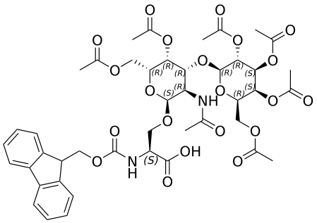 Fmoc-L-Ser[α-(Gal-β(1-3)-GalNAc)]-OHperacetate;Core1-Ser;TF-Ser - WuXi TIDES
