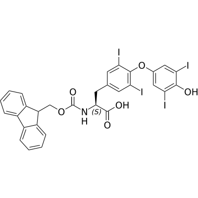 (S)-2-((((9H-fluoren-9-yl)methoxy)carbonyl)amino)-3-(4-(4-hydroxy-3,5-diiodophenoxy)-3,5-diiodophenyl)propanoic acid - WuXi TIDES