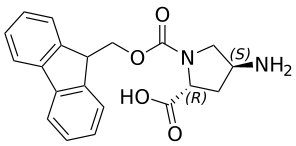 (2R,4S)-4-amino-1-(9H-fluoren-9-ylmethoxycarbonyl)pyrrolidine-2-carboxylic acid - WuXi TIDES