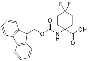 1-({[(9H-fluoren-9-yl)methoxy]carbonyl}amino)-4,4-difluorocyclohexane-1-carboxylic acid - WuXi TIDES