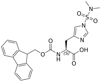 Na-(((9H-fluoren-9-yl)methoxy)carbonyl)-Nt-(N,N-dimethylsulfamoyl)-L-histidine - WuXi TIDES