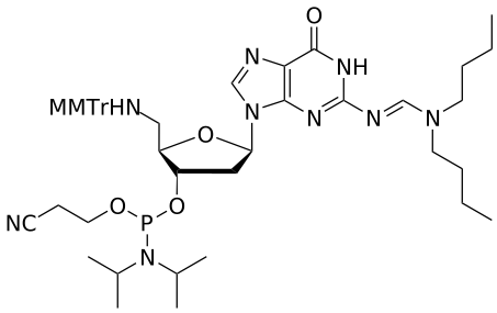 DNA 5'-amino(MMTr) G(dbf) amidite - WuXi TIDES