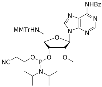2'-OMe 5'-amino(MMTr) A(Bz) amidite - WuXi TIDES