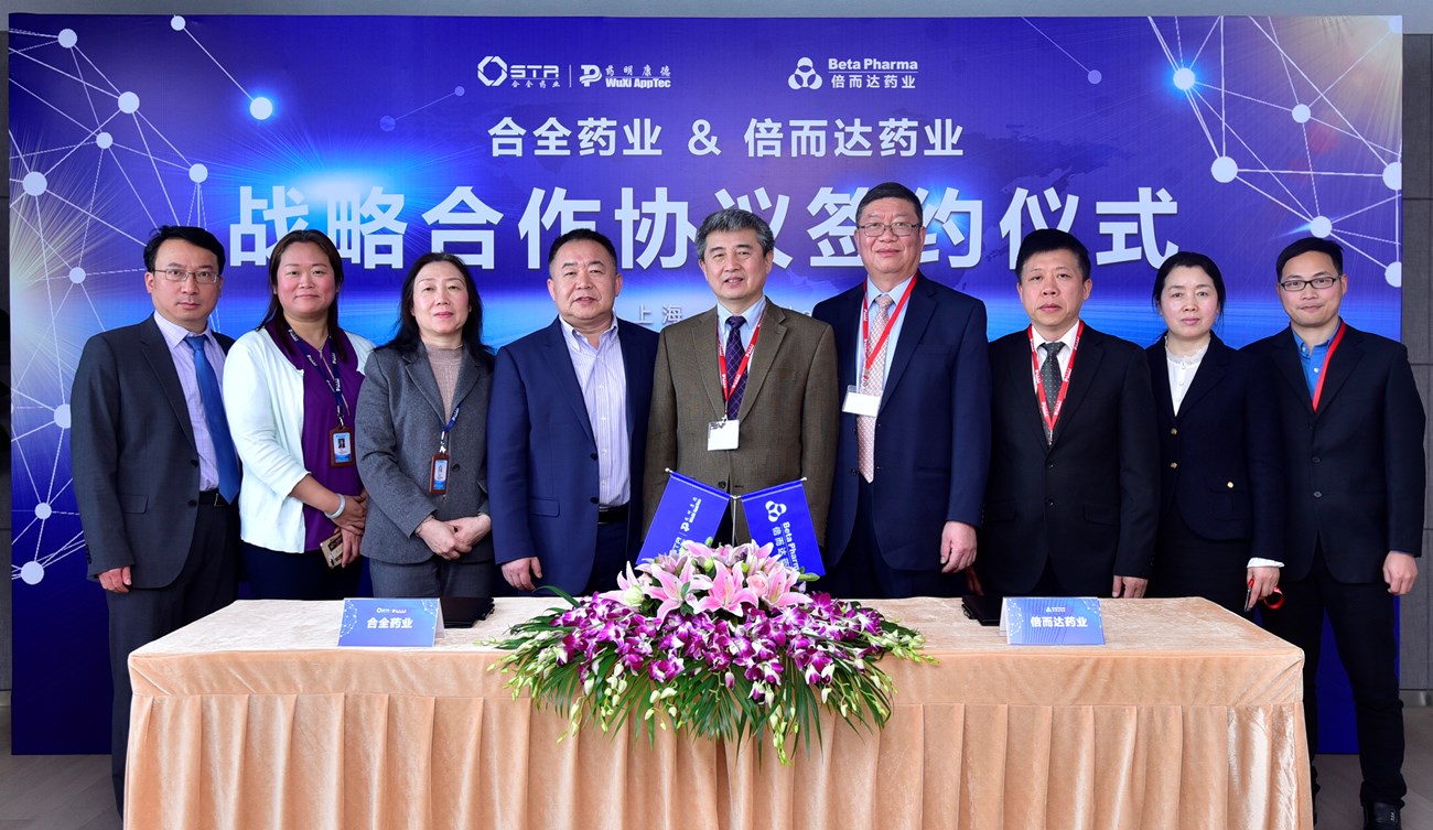 WuXi STA Forms Strategic Partnership with Beta Pharma